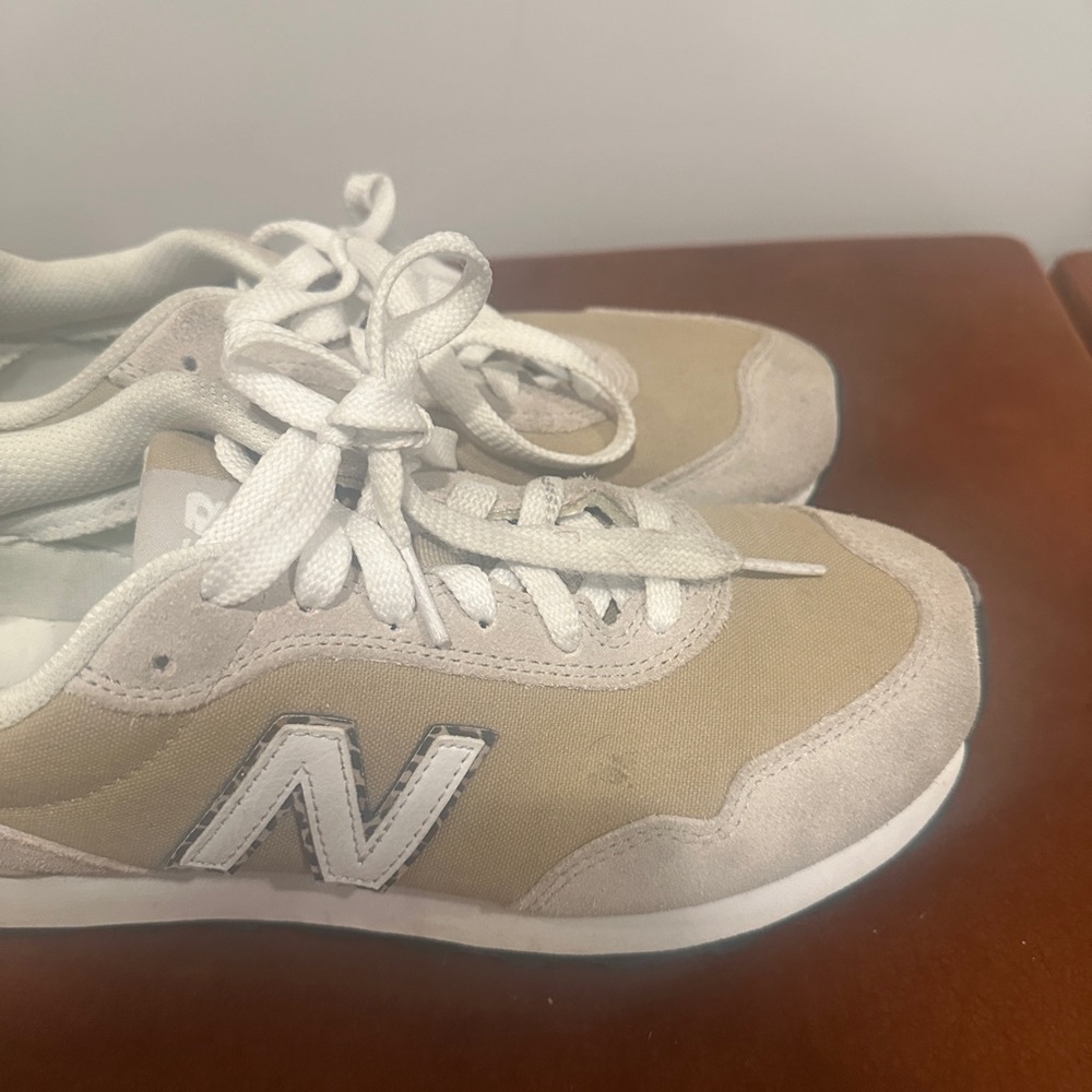 New Balance 515 Beige Leopard Print Classic Sneakers animal print - Picture 5 of 10